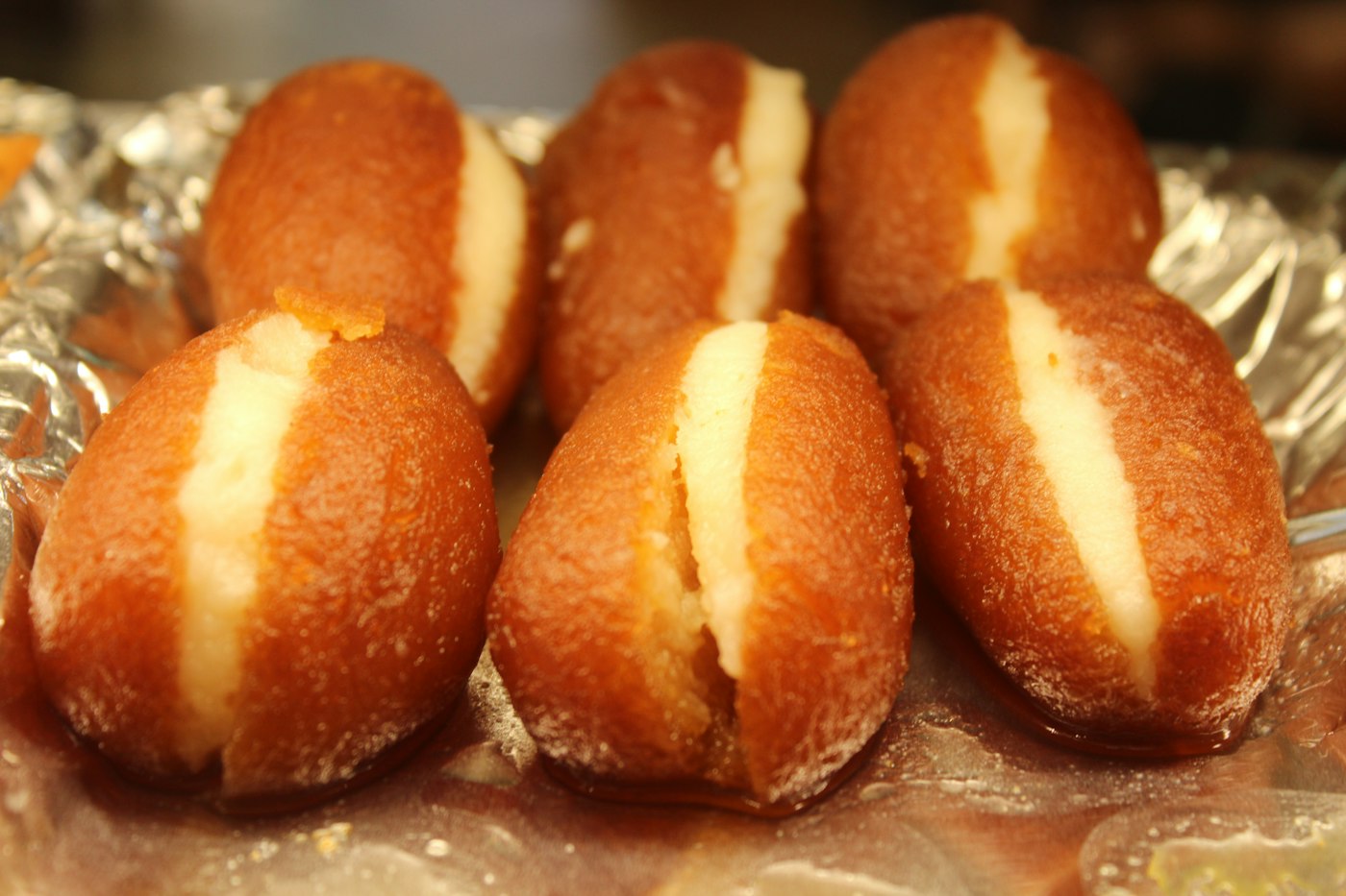 Golden fried sweets